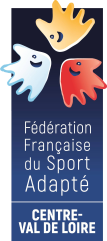 Logo de la région Centre val de loire du Sport Adapté